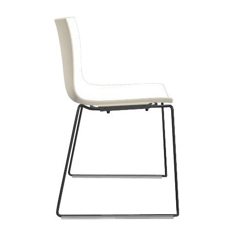 Catifa 46 0278 Chair Bicolored Skids Black